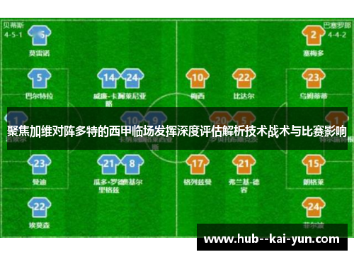 聚焦加维对阵多特的西甲临场发挥深度评估解析技术战术与比赛影响